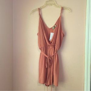 Asos Dusty Rose Romper sz 12